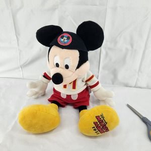 Disney Milestone Mickey 1955 Retro Mickey Mouse Club 22” Plush! Exclusive